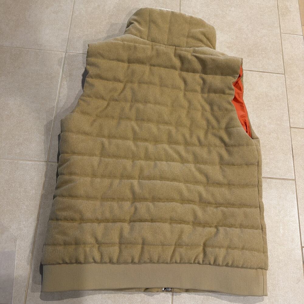 Patagonia Vagabunda Tan Quilted Vest M Womens Gorpcore Casual Outdoor Hiking - Picture 5 of 7